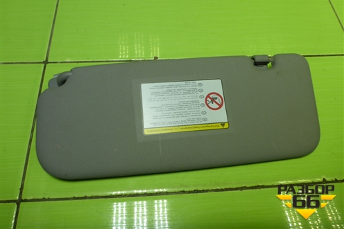 Козырёк солнцезащитный правый для Hyundai Solaris с 2010-2016г (Солярис)