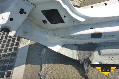 Порог со стойкой правый для Hyundai Solaris с 2010-2016г (Солярис)