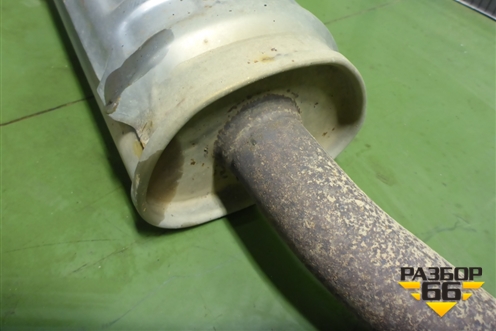 Глушитель (1.6л G4FC) для Hyundai Solaris с 2010-2016г (Солярис)