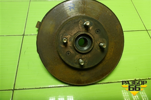 Кулак поворотный передний левый для Hyundai Solaris с 2010-2016г (Солярис)