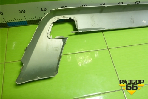 Накладка заднего бампера (850703876R) для Renault Duster II с 2021г (Дастер)