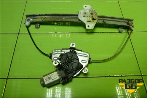 Стеклоподъёмник электрический задний левый для Hyundai Solaris с 2010-2016г (Солярис)