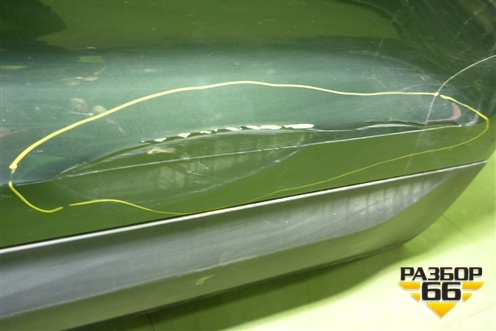 Дверь задняя левая (565833311) для Skoda Kodiaq с 2017г (Кодиак)