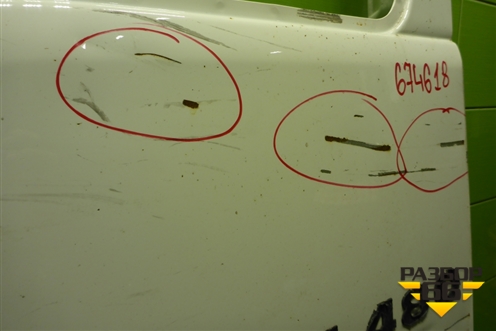 Дверь левая (810626004125) для Sitrak C7H (С7Н)