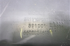 Юбка заднего бампера (6600124618) для Geely Coolray с 2019-2025г (Кулрей)