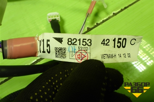 Проводка двери задней правой (8215342150) для Toyota Rav-4 с 2012-2019г (Рав 4)