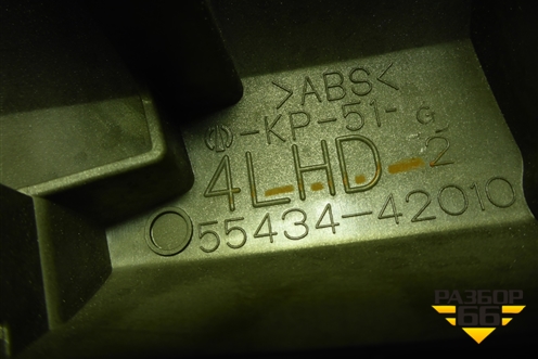 Накладка на торпедо (5543442010) для Toyota Rav-4 с 2012-2019г (Рав 4)