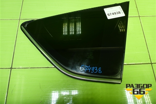 Стекло глухое правое для Toyota Rav-4 с 2012-2019г (Рав 4)