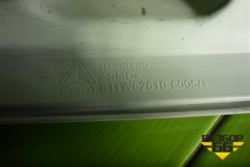 Накладка двери левой  (продолжение двери) (811W626106005) для Sitrak C7H (С7Н)