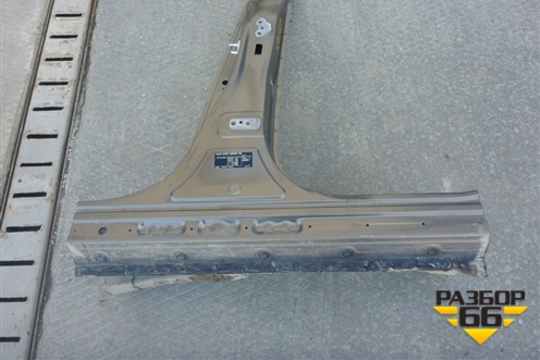 Порог со стойкой левый для Toyota Rav-4 с 2012-2019г (Рав 4)