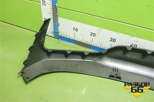 Юбка заднего бампера (до 2020г новая) (86612H5000) для Hyundai Solaris с 2017г (Солярис)