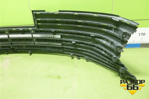 Решетка в передний бампер центральная (602001189AA) для Exeed TXL с 2020-2024г (ТХЛ)