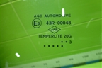 Стекло двери передней правой для Renault Duster I с 2010-2021г (Дастер)