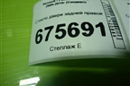 Стекло двери задней правой для Renault Sandero с 2009-2014г (Сандеро)