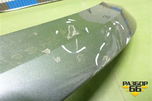 Накладка переднего бампера центральная (12D807231) для Volkswagen ID.6 X с 2021-2026г (ИД6)