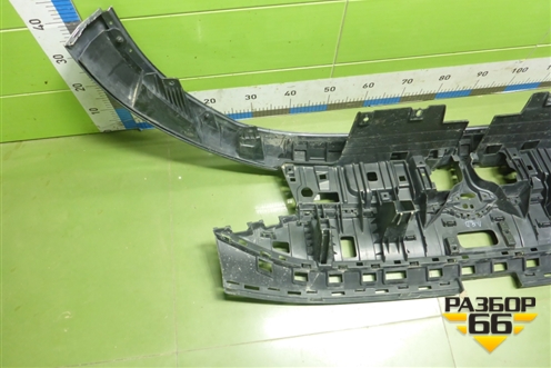 Накладка переднего бампера центральная (12D807231) для Volkswagen ID.6 X с 2021-2026г (ИД6)