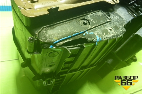 Корпус отопителя для Renault Duster I с 2010-2021г (Дастер)