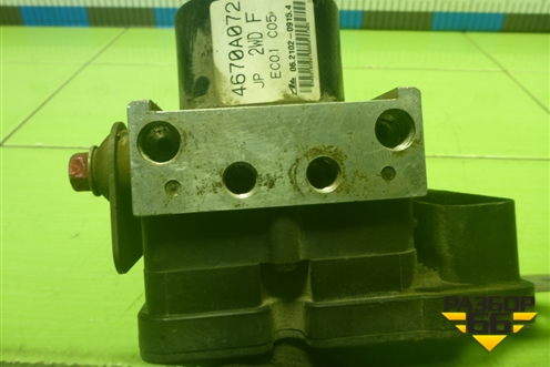 Блок ABS (4670A072) для Mitsubishi Lancer-X с 2007г (Лансер)