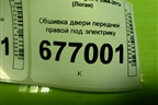 Обшивка двери передней правой под электрику (8200770340) для Renault Logan с 2004-2015г (Логан)