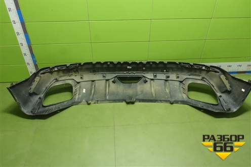Бампер задний нижняя часть (до 2023г под парктроник) (6600124614) для Geely Coolray с 2019-2025г (Кулрей)