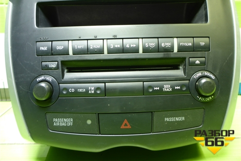 Магнитола (панель управления) (8002A920XA) для Mitsubishi ASX с 2010г (АСХ)