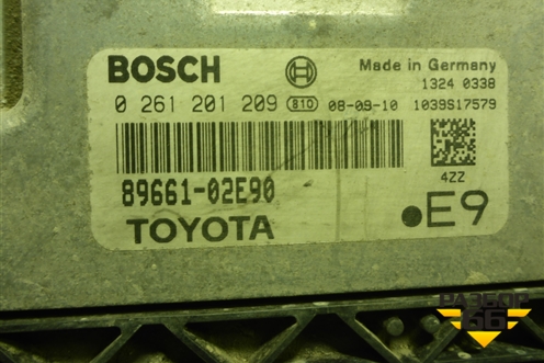 Блок управления двигателем (8966102E90) для Toyota Corolla (E15) с 2006-2013г (Королла 150)