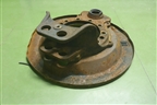 Щит опорный задний правый (DZ9112340238) для Shacman (shaanxi) X3000 (Х3000)