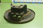 Щит опорный задний левый (DZ9112340239) для Shacman (shaanxi) X3000 (Х3000)