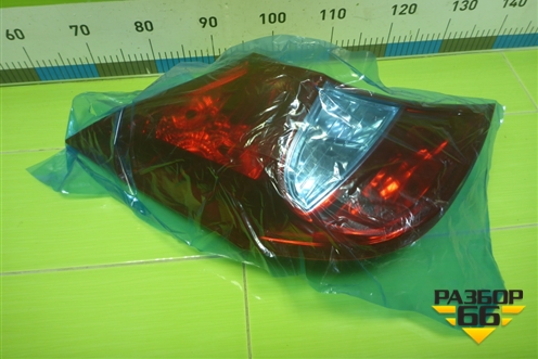 Фонарь задний левый (хетчбэк) (924011R200) для Hyundai Solaris с 2010-2016г (Солярис)