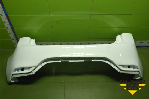Бампер задний (хэтчбек, дубликат) (JH0315K2022B) для Kia Rio с 2011-2016г (Рио 3)