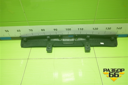 Обшивка багажника на заднюю панель (5JA863485B) для Skoda Rapid с 2013г (Рапид)