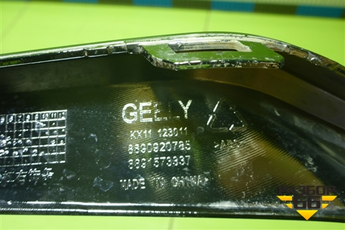 Накладка заднего бампера правая (8890920785) для Geely Monjaro с 2021г (Монджаро)
