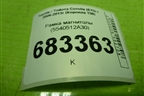 Рамка магнитолы (5540512A30) для Toyota Corolla (E15) с 2006-2013г (Королла 150)