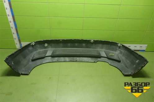 Юбка заднего бампера (под парктроник) (565807521) для Skoda Kodiaq с 2017г (Кодиак)