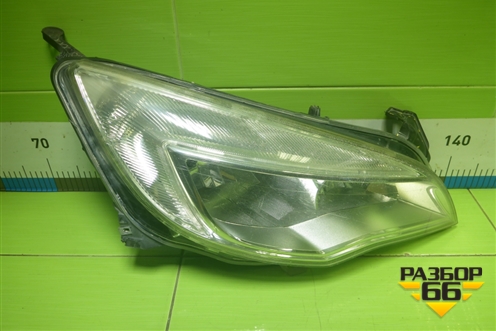Фара правая (до 2012г галоген) (13253647) для Opel Astra J с 2009г (Астра Джей)