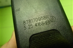 Замок ремня безопасности задний (пара) (878170958R) для Renault Sandero с 2013-2022г (Сандеро)