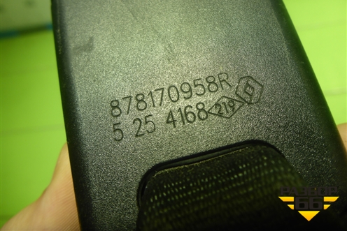 Замок ремня безопасности задний (пара) (878170958R) для Renault Sandero с 2013-2022г (Сандеро)