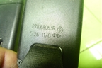 Замок ремня безопасности задний (пара) (878168063R) для Renault Sandero с 2013-2022г (Сандеро)