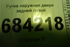 Ручка наружная двери задней левой для Renault Sandero с 2013-2022г (Сандеро)
