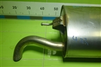 Глушитель задняя часть (1201100XVC04A) для Wey Coffee 01 с 2022-2026г