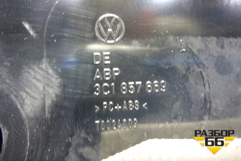 Торпедо с AIR BAG (3C1857003) для Volkswagen Passat-CC с 2008г (Пассат ЦЦ)