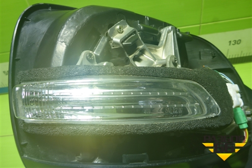 Зеркало правое электрическое (19 контактов) для Toyota Land Cruiser (200) с 2008г (Ленд Крузер)