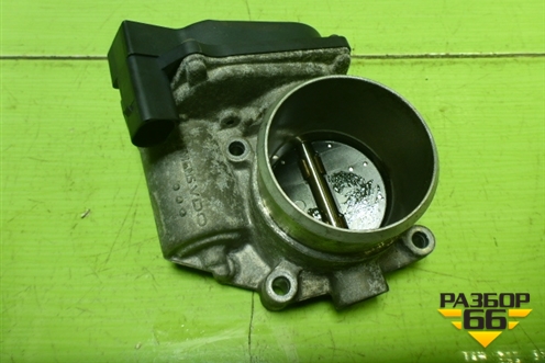 Заслонка дроссельная электрическая (1.8л BZB) (06F133062G) для Volkswagen Passat-CC с 2008г (Пассат ЦЦ)