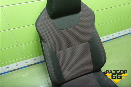 Сиденья комплект (без обогрева, без AIR BAG лифтбэк) для Skoda Rapid с 2013г (Рапид)