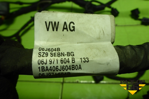 Проводка подкапотная (1.8л BZB МКПП) (06J971604B) для Volkswagen Passat-CC с 2008г (Пассат ЦЦ)