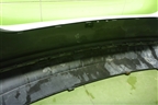 Бампер задний (под парктроник лифтбэк) (60U807421) для Skoda Rapid с 2013г (Рапид)