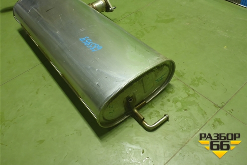 Глушитель задняя часть (1201100XST01A) для Haval Jolion с 2021г (Джолион)