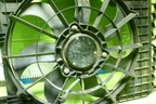 Вентилятор охлаждения радиатора (6RU121207B) для Skoda Rapid с 2013г (Рапид)