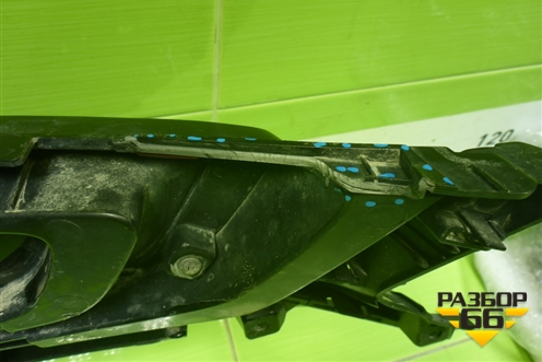 Решетка радиатора (до 2023 г под камеру) (6600126541) для Geely Coolray с 2019-2025г (Кулрей)