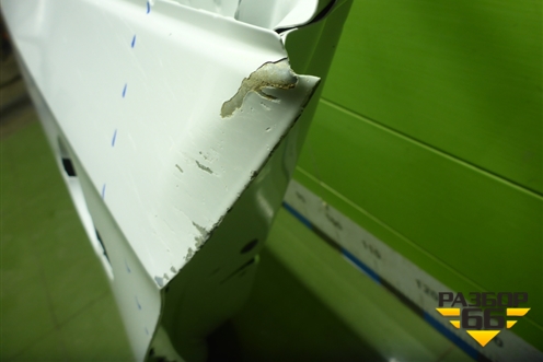 Дверь задняя левая (5JA833311B) для Skoda Rapid с 2013г (Рапид)